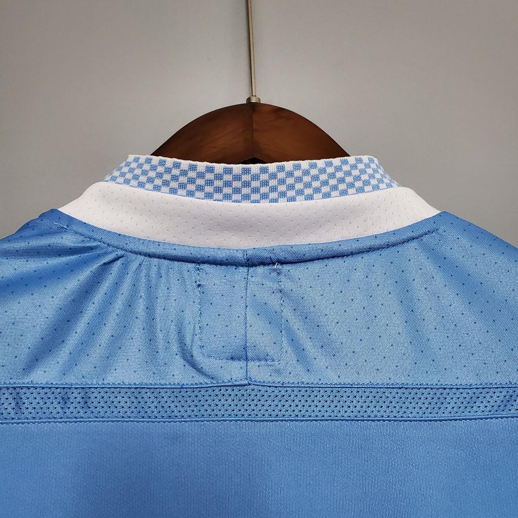Áo Bóng Đá Retro Manchester City 2011 - Sân Nhà bản cao cấp vải Cotton Polyester