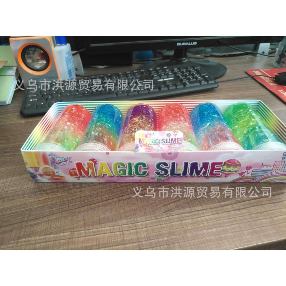 SLIME BÌNH KIM TUYẾN GALAXY THUỶ TINH phối màu kết hợp LOẠI TO đẹp tuyệt thi công lạ đời tuyệt hảo công cụ giải trí Slam