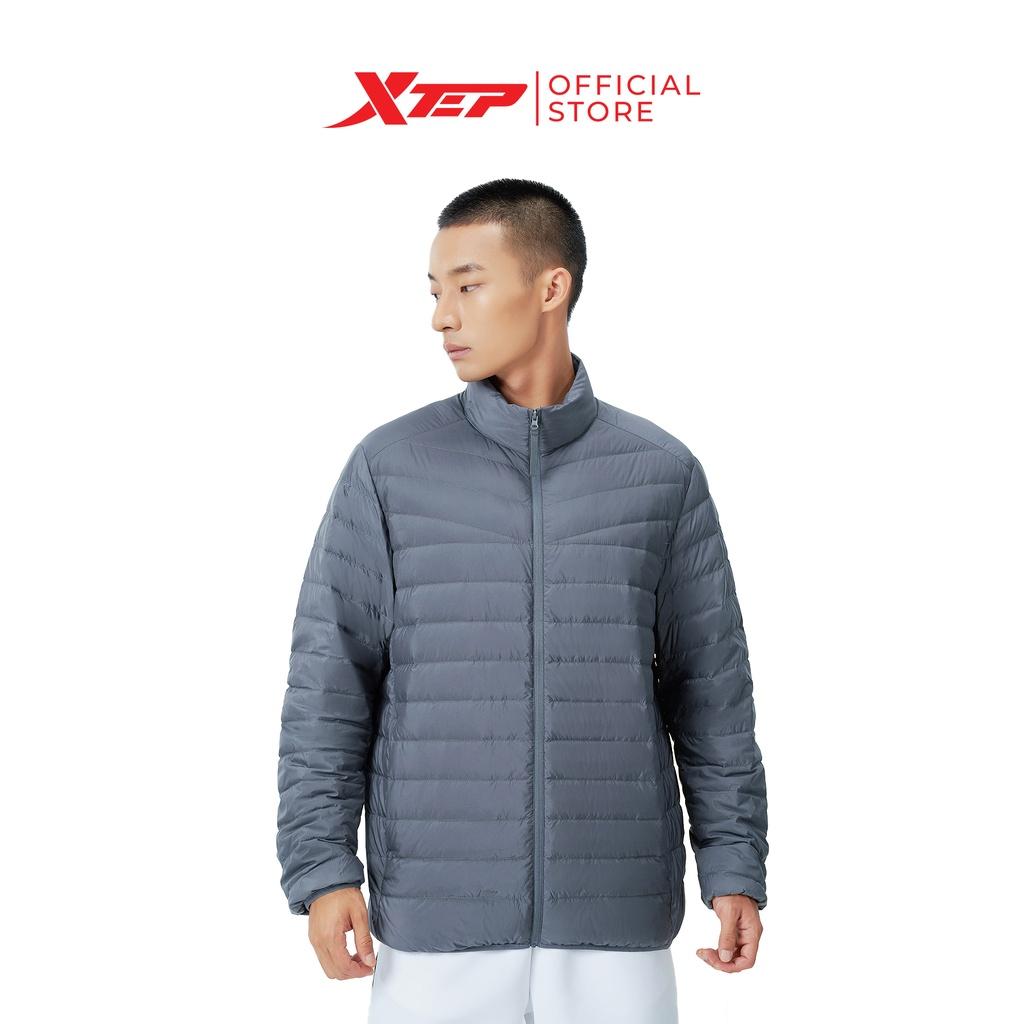 Áo khoác phao lông vũ nam Xtep giữ nhiệt tốt, thiết kế và màu sắc trẻ trung dễ phối đồ 879429190042