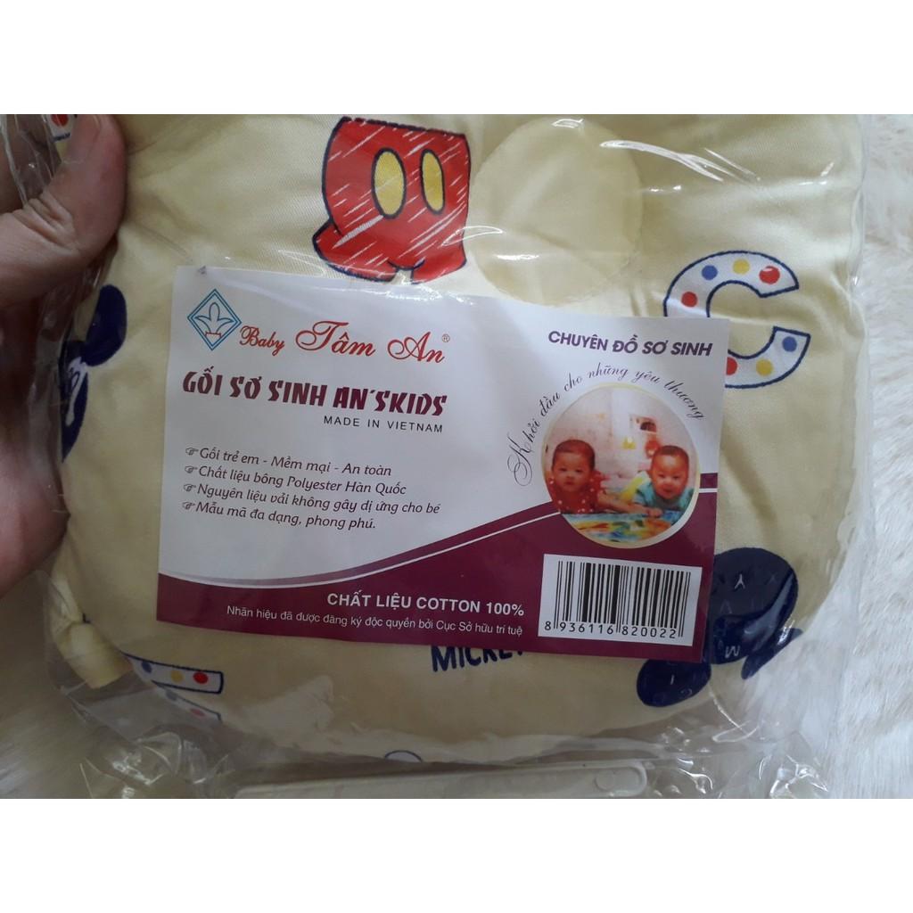 Gối lõm cho bé sơ sinh chống bẹp đầu