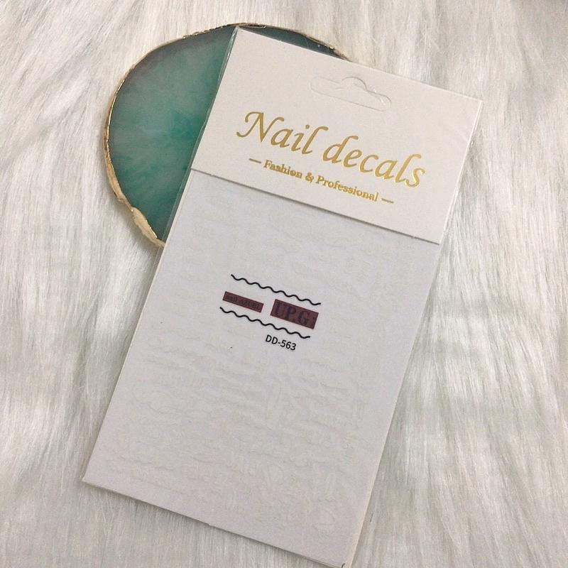 Nail art sticker, sticker dán trang trí móng