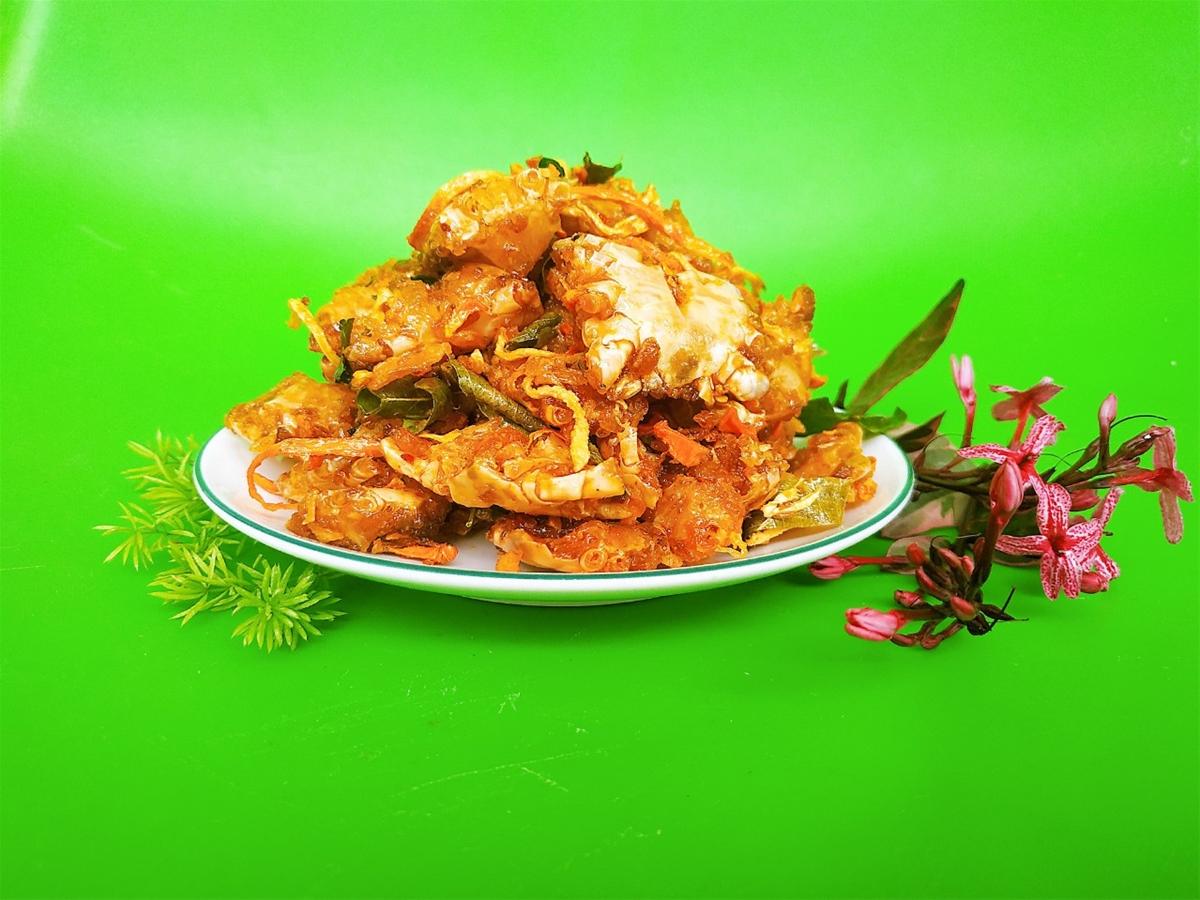 Đặc Sản Bình Thuận - Ghẹ Sốt Rau Củ Đầm Sen - 170G - Ocop 4 Sao