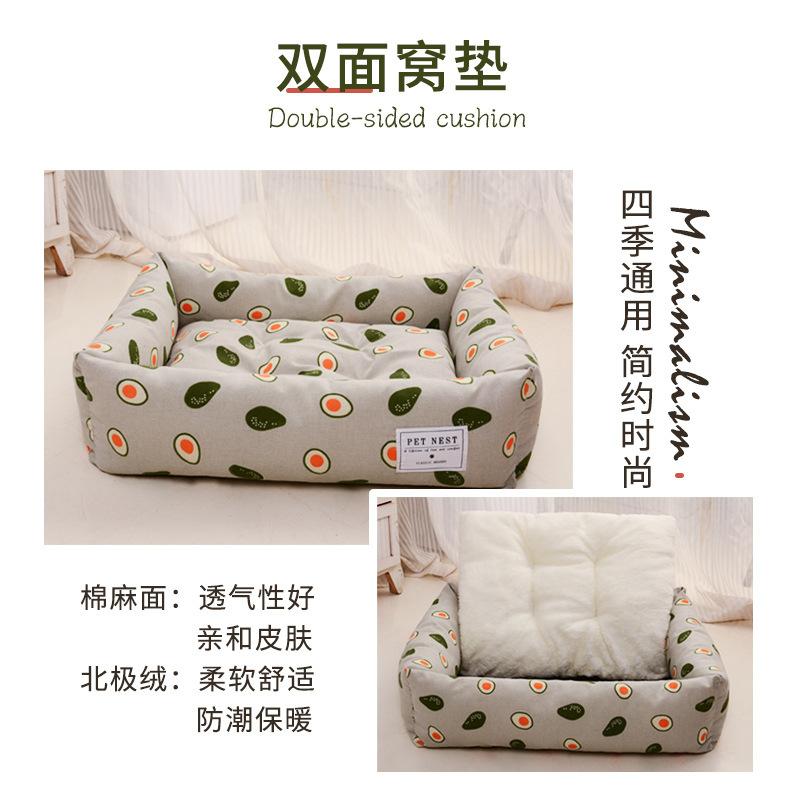 Cũi chó đảm bảo chất lượng bốn mùa hè phổ thông Teddy Fadou Corgi Bichon Pomeranian cũi chó vừa và nhỏ cũi thú cưng