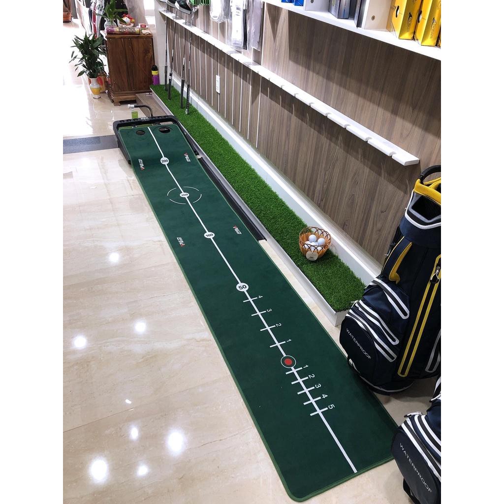 Thảm tập golf Putting 360 độ PGM trong nhà mini luyện cú gạt bóng hiệu quả TT010 - Hàng Chính Hãng