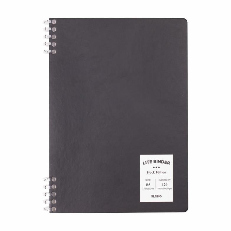 File bìa còng 2 đầu 10 chấu B5 Lite Binder; MS: 808
