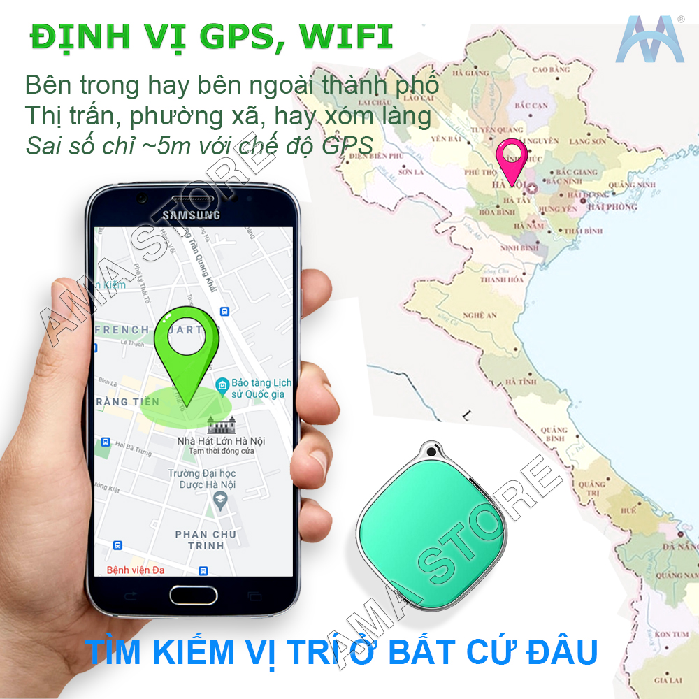 Hình ảnh Th.iết bị Định vị GPS A9 mini Thiết kế Nhỏ gọn Theo dõi Hàng hóa, Trẻ em, Người già, Xe hơi, Thú cưng Hàng nhập khẩu