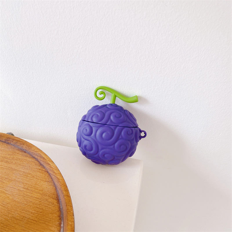 Bao Case OP Cho Airpods 1&amp;2 / Airpods Pro / Airpods 3 Trái Ác Quỷ Luffy Gomu Gomu Nomi - Hàng Chính Hãng