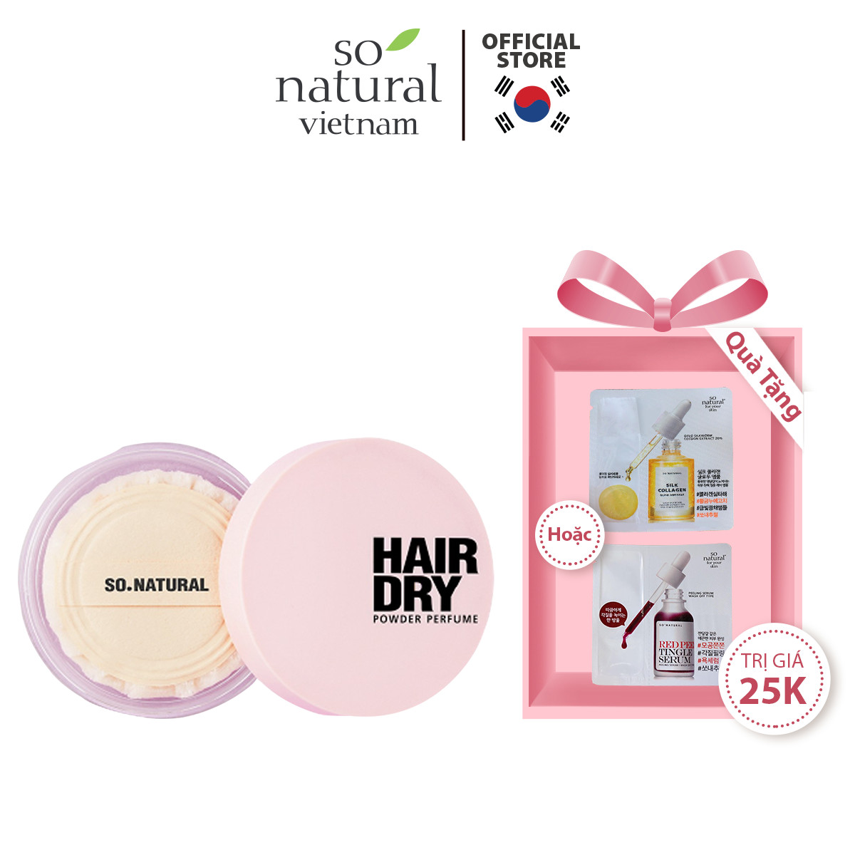 Phấn Gội Đầu Dạng Khô Hair Dry Powder Perfume So Natural 50gram