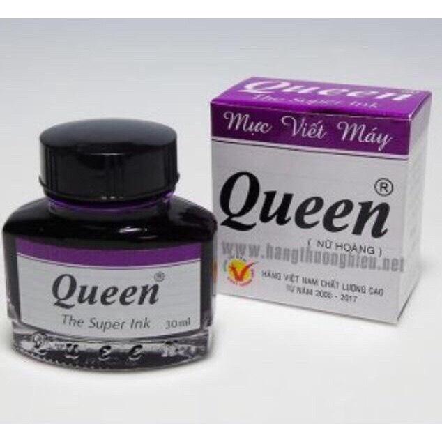 Mực bút máy Queen / Mực Hồng Hà, Mực bơm cho bút máy học sinh