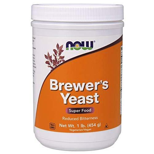 Bột Men Bia Now Brewer's Yeast Powder Với Protein & B-Vitamin Tự Nhiên