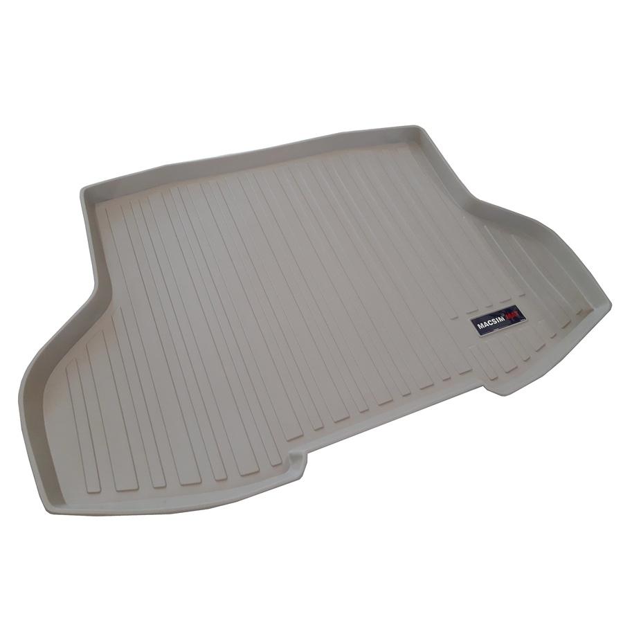 Thảm lót cốp xe ô tô Honda Civic 2016-2017 nhãn hiệu Macsim chất liệu TPV cao cấp màu đen