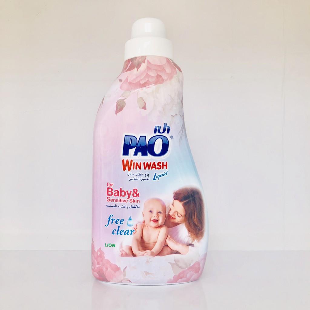 Nước giặt Pao Win Wash Liquid for baby (chai 850ml)
