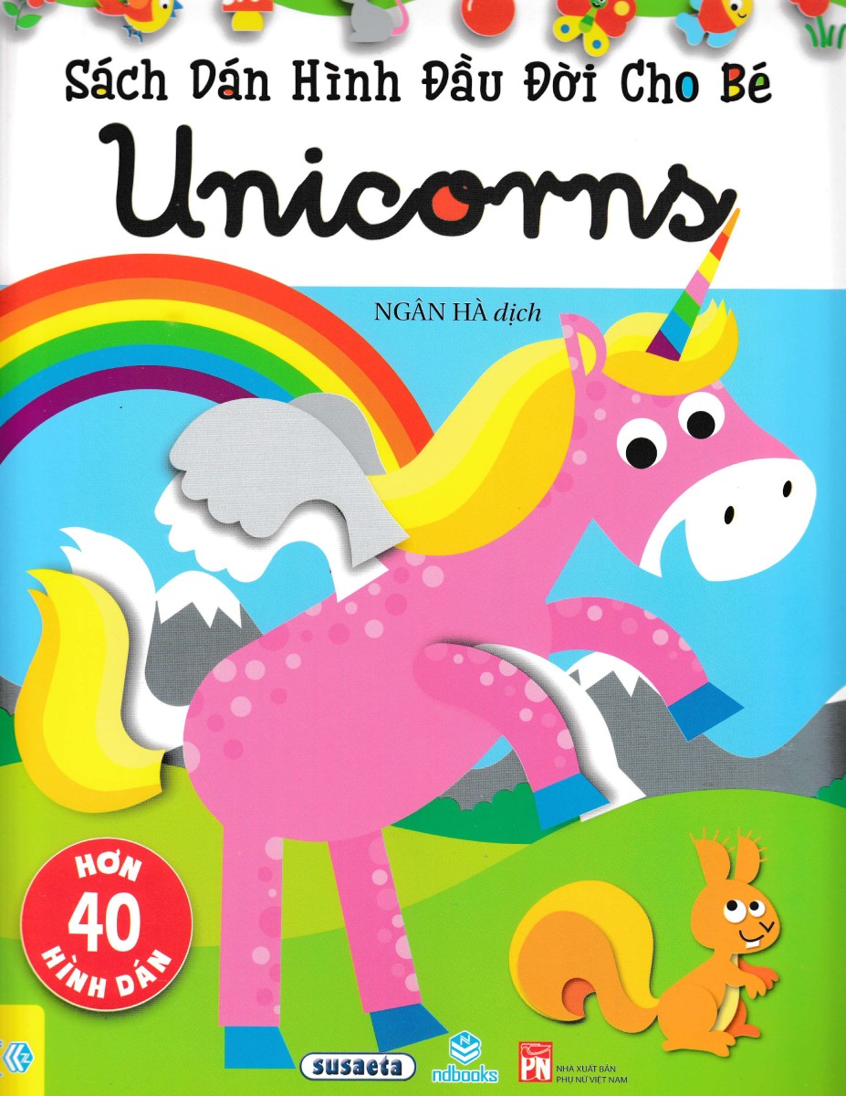Sách Dán Hình Đầu Đời Cho Bé - Unicoms _ND