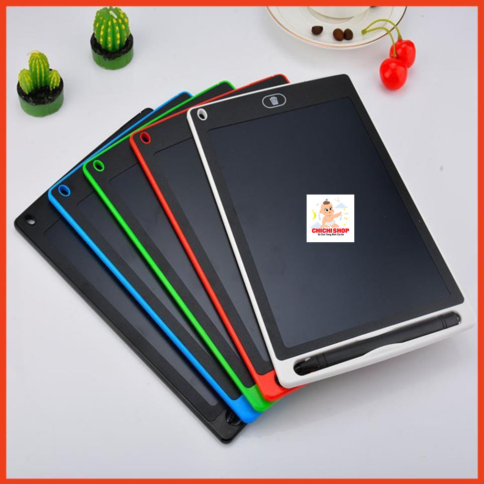 Bảng Viết Tự Xóa LCD, Bảng Vẽ Điện Tử Thông Minh Tự Động Xóa Giúp Trẻ Phát Triển Tư Duy Logic