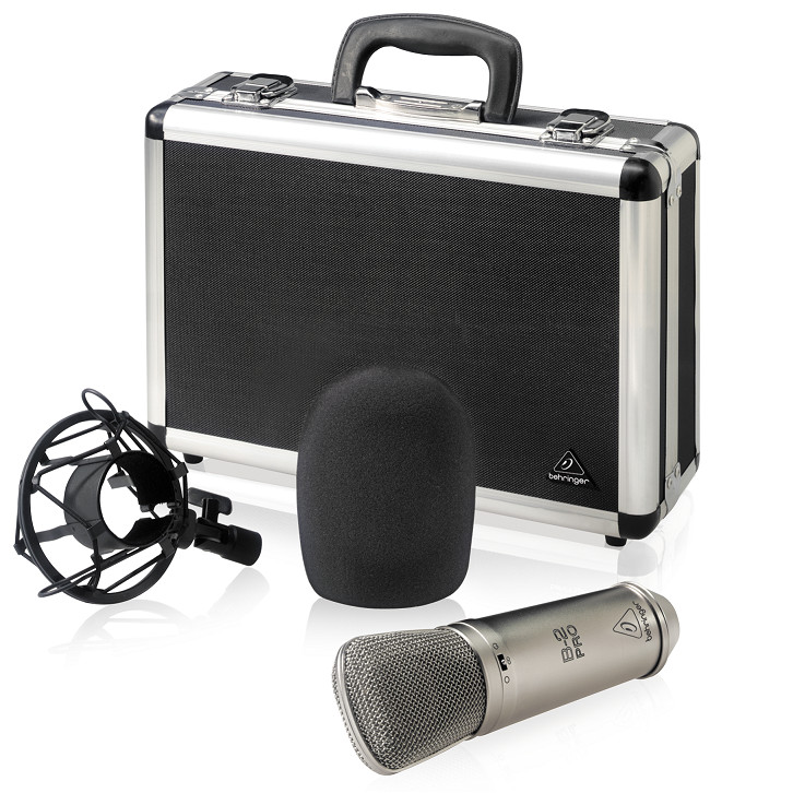 Micro thu âm Behringer B-2 PRO- Large Diaphragm Studio Condenser Microphone-Hàng Chính Hãng