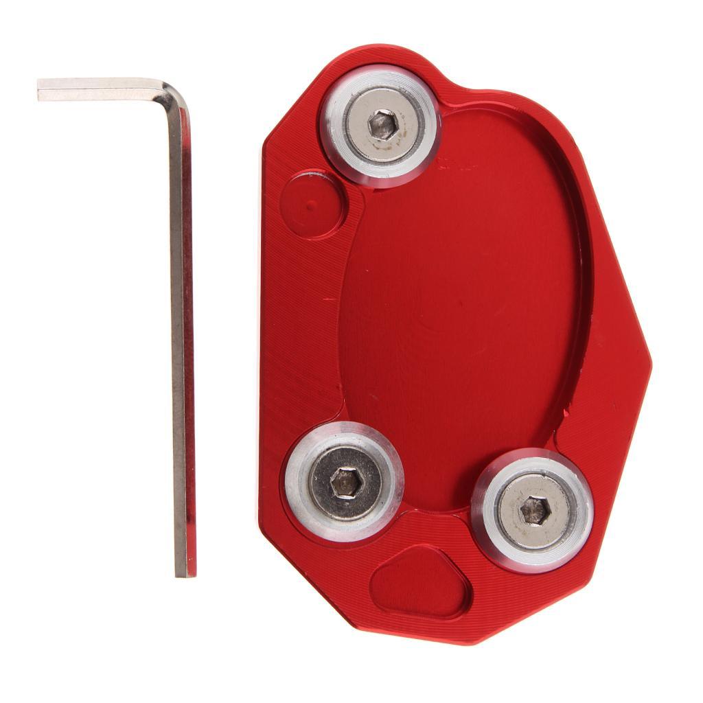 Side Stand Extension Pad for  Z1000   ER6N  650 Red