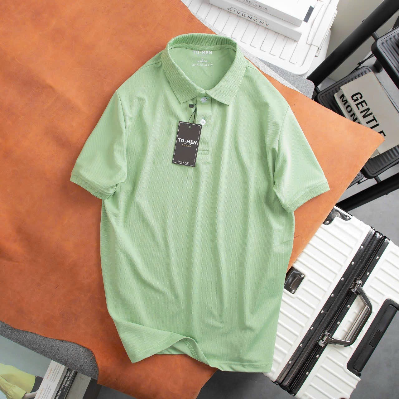 Áo Polo cổ trụ chất poly cá sấu đủ màu, đủ size tha hồ lựa chọn