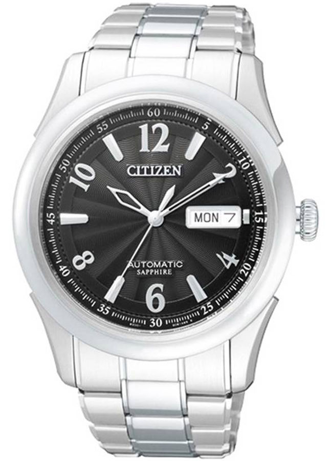 Đồng Hồ Nam Citizen Dây Thép Không Gỉ NH8310-53E - Mặt Đen (Sapphire)