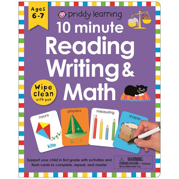 Wipe Clean Workbook: 10 Minute Reading, Writing &amp; Math