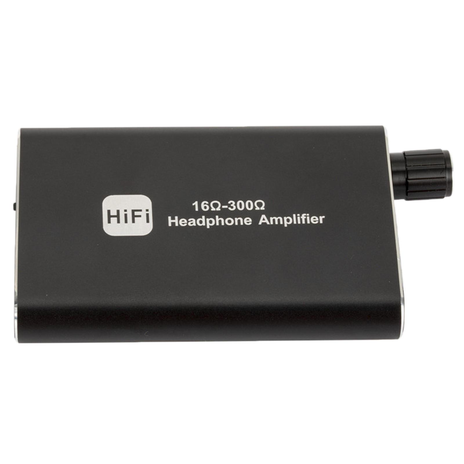 Portable Headphone Amplifier Earphone AMP w/ Audio USB Cable for PS4/PS5 MP4
