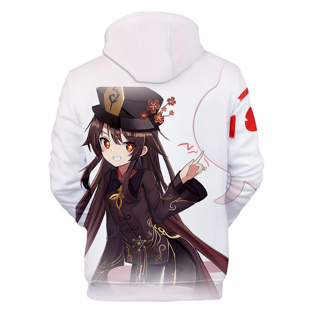 Trò Chơi Genshin Va Đập Hồ Tạo Khoác Áo Nỉ Bé Trai Bé Gái Thời Trang Có Mũ Trùm Đầu Xu Hướng Mới Giày Trẻ Em Quần Áo Dạo Phố Áo Thun