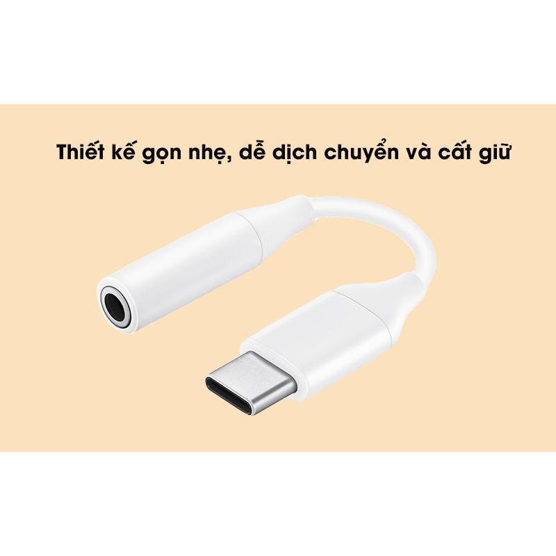 Cáp chuyển đổi âm thanh điện thoại di động Type-c ra 3,5 ly