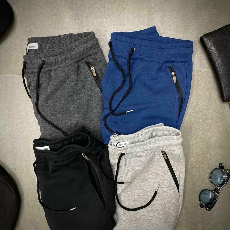 Quần đùi nam nỉ da cá Banamo Fashion quần đùi nam dây rút chất thoáng mát thời trang Banamo Fashion 691