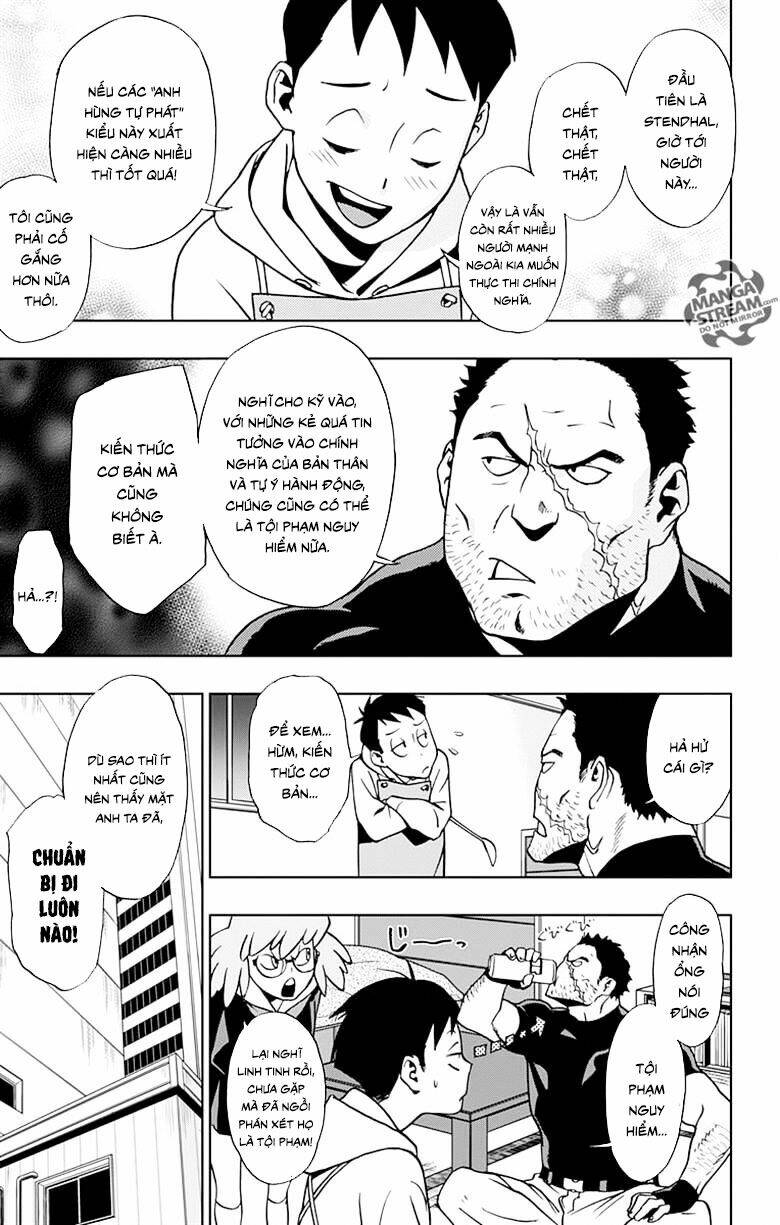 học viện siêu anh hùng: quái hiệp chapter 9 13