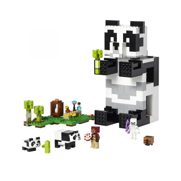 BỘ LẮP RÁP LEGO MINECRAFT 21245 NGÔI NHÀ GẤU TRÚC