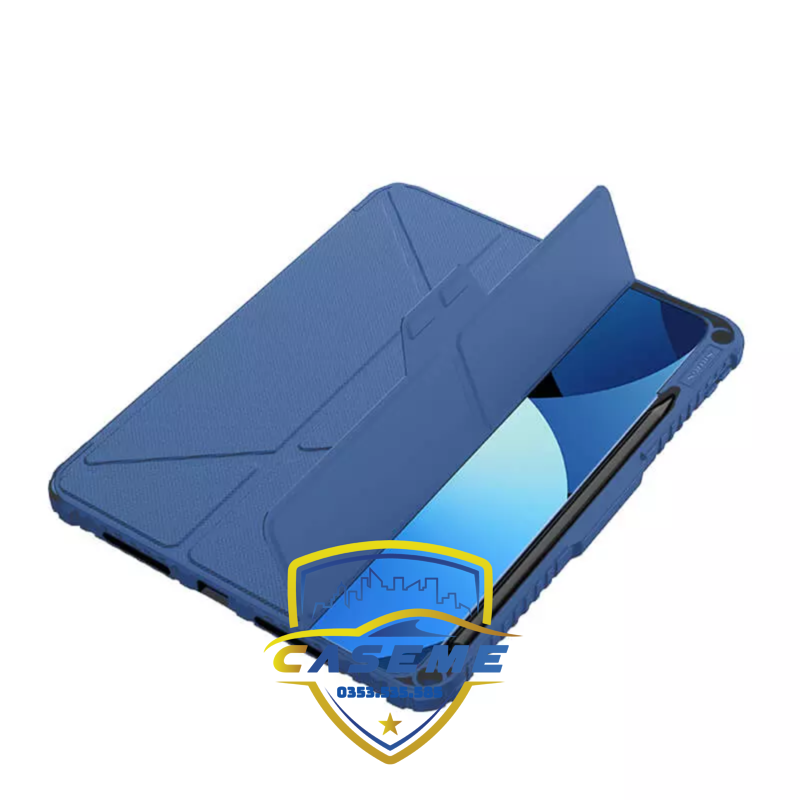 Bao da chính hãng Nillkin Bumper Leather Case Pro dành cho iPad Pro 11 inch M4 2024, iPad Pro 13 inch M4 2024 (Có khe cắm bút Apple Pencil) - Hàng chính hãng