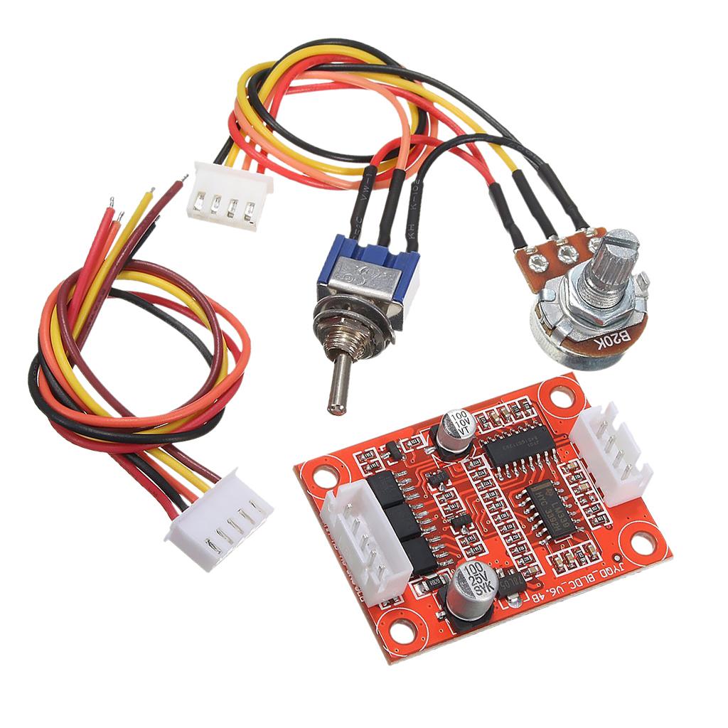 DC 12V Brushless Motor Controller Driver Board For Hard Drive Motor / Pump