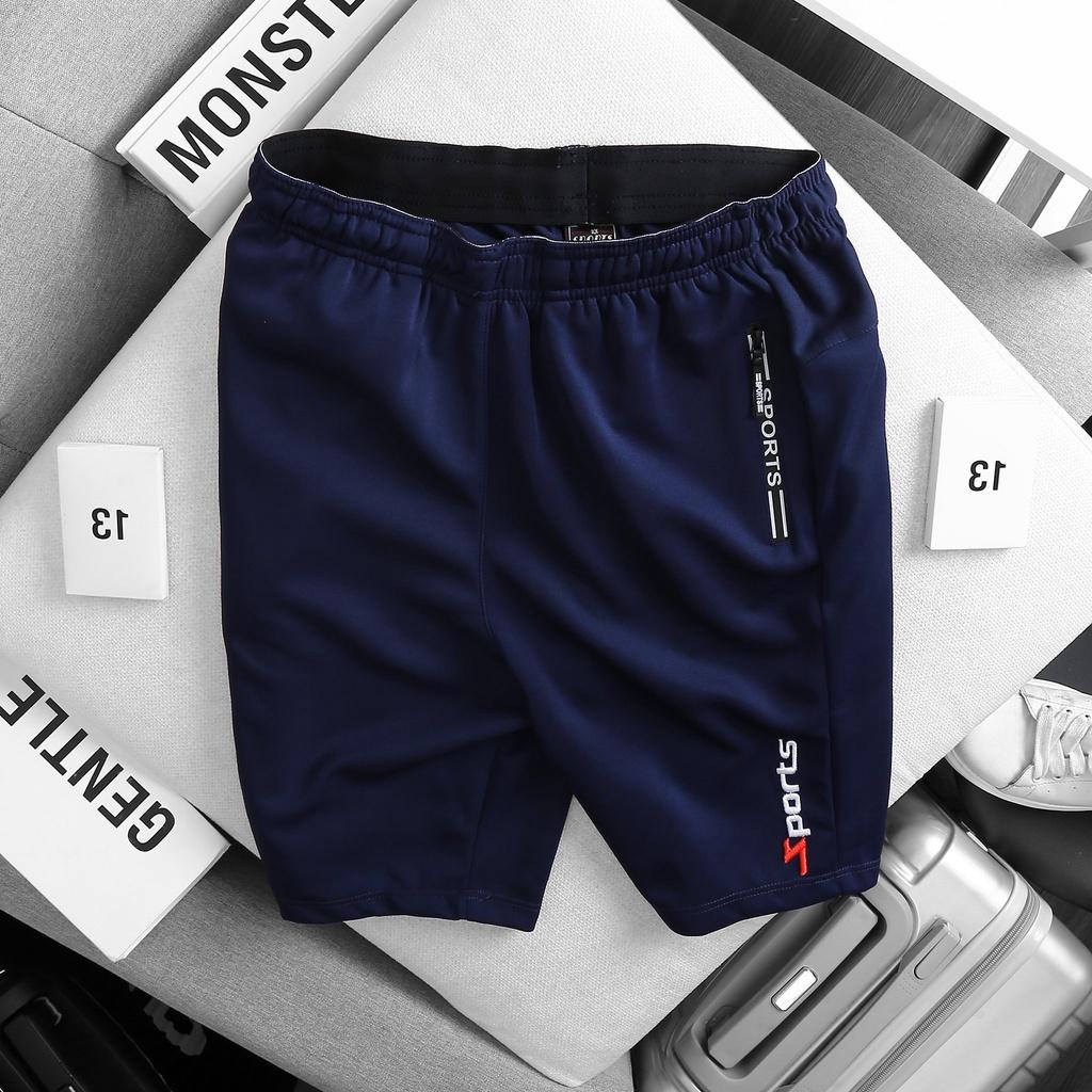 [P0094] Quần thể thao Sport chất liệu thun lạnh co giãn 4 chiều (HÀNG XUẤT KHẨU) - Xanh đen