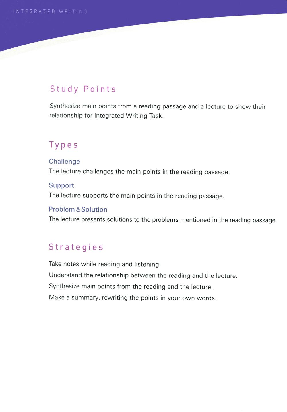 TOEFL iBT Activator Writing Intermediate