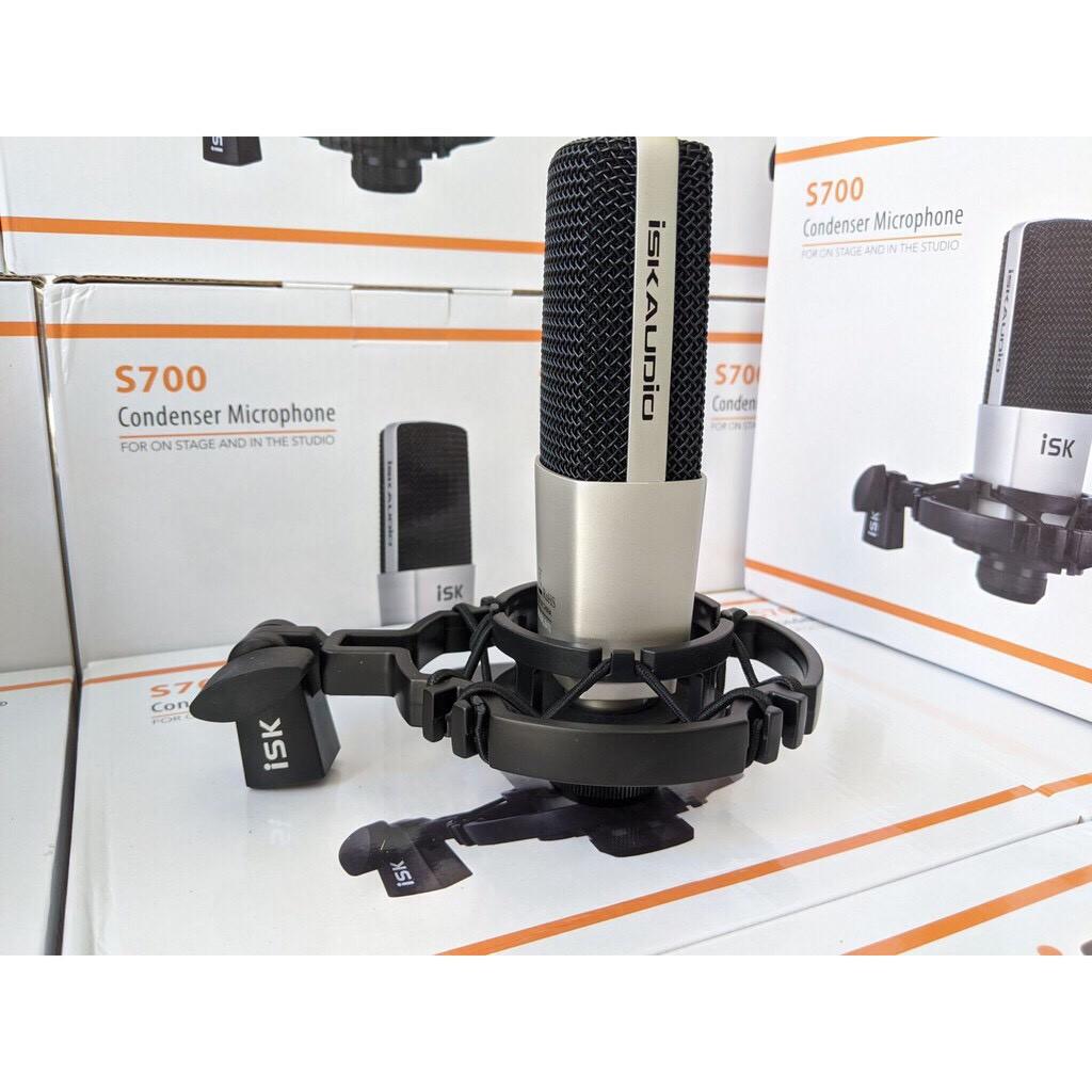 Micro thu âm IKS S700 -hát karaoke, livetream fb,bigo, titok, thu âm - chất lượng chuẩn phòng thu