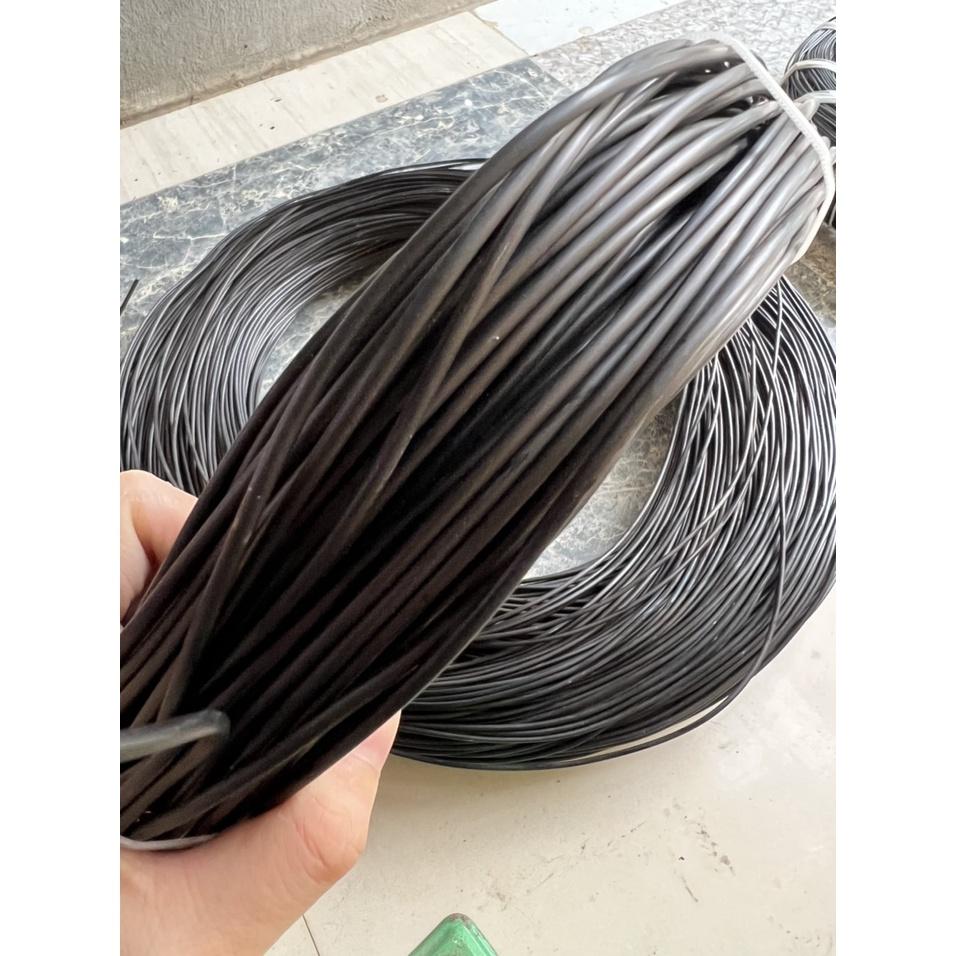 500g Dây nhôm uốn cây cảnh , cây cảnh bonsai, dây màu đen mềm dể uốn