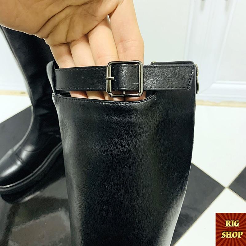 BOOT THỜI TRANG KHÓA SAU KÈM ĐAI THẮT