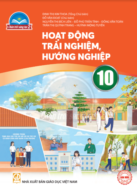 Sách giáo khoa Hoạt Động Trải Nghiệm, Hướng Nghiệp 10- 2- Chân Trời Sáng Tạo