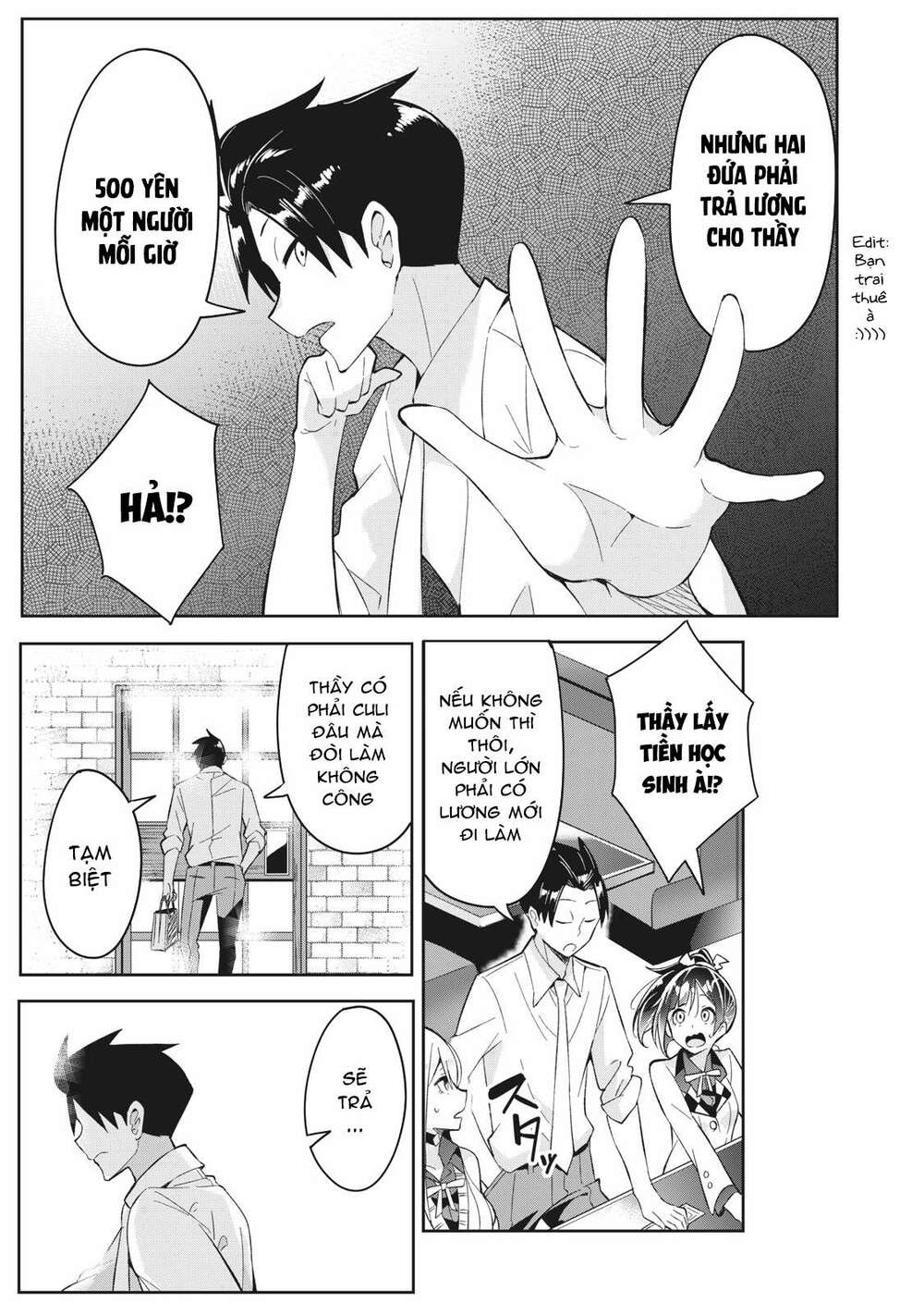 những học sinh mang siêu năng lực và tên giáo viên lười biếng chapter 4 7