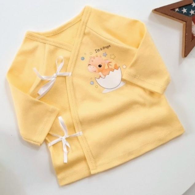 [Dưới 5kg] Áo sơ sinh cột dây dài tay cao cấp chất cotton đẹp, mềm cho bé - Hiệu Bunnybaby