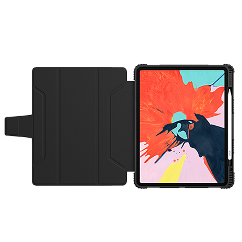 Bao da iPad iPad Pro 12.9'' 2018  Nillkin with Pencil Holder - Hàng chính hãng