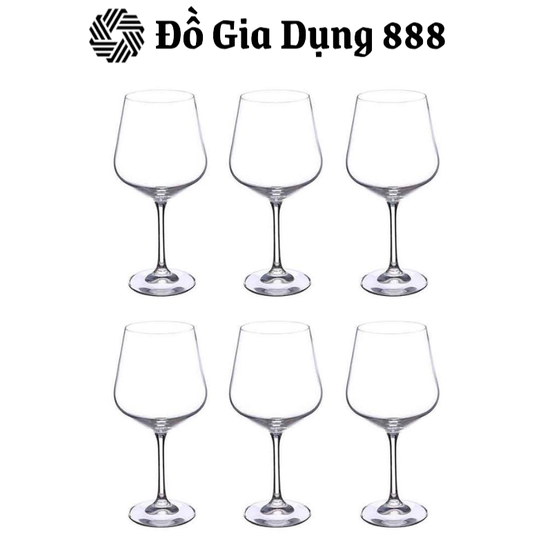 Set 6 Ly Vang Bohemia Sandra, Set Ly Vang Cao Cấp, Cực Sang Chảnh, Nhập Đức