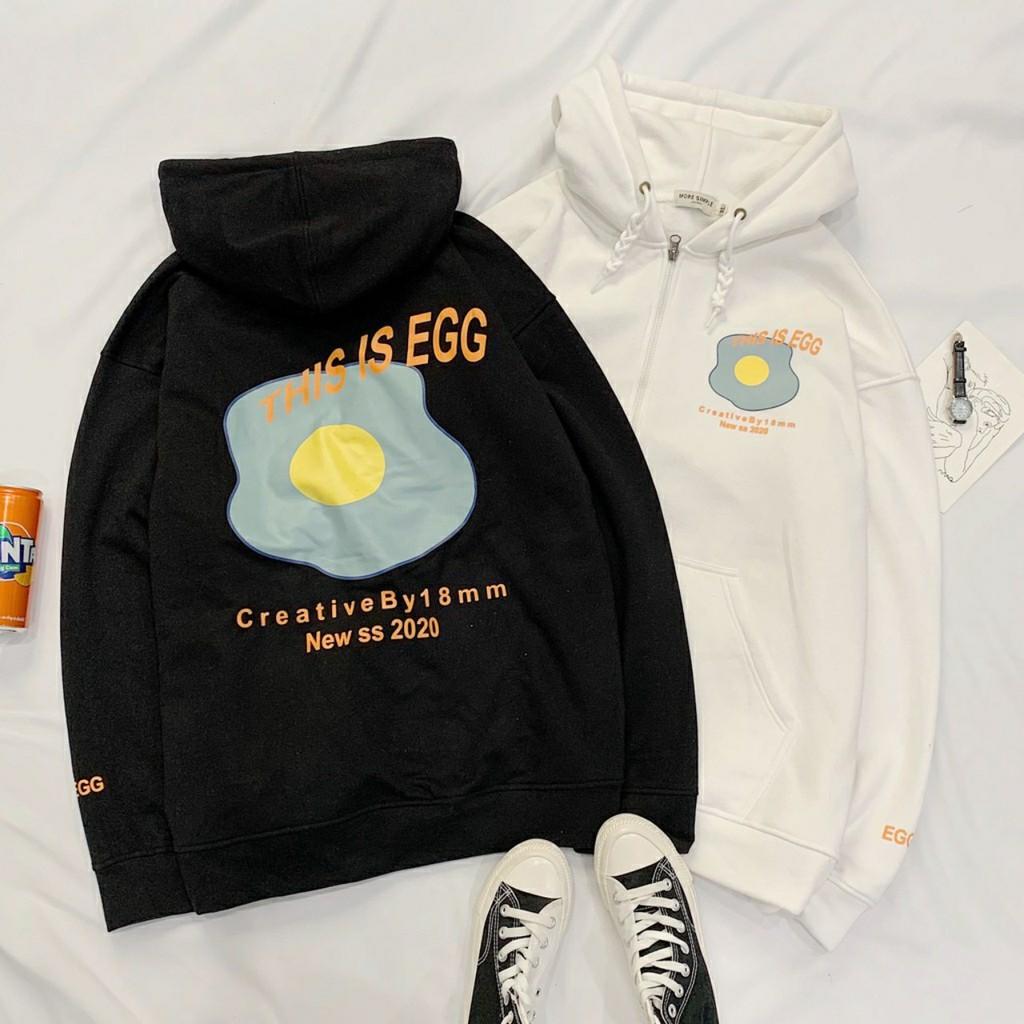 ÁO HOODIE TRỨNG ỐP .