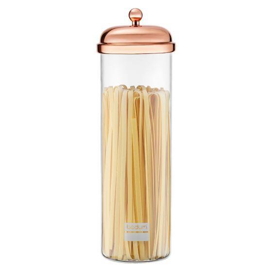 Bodum 11784_ Hũ thủy tinh Bodum Classic Storage Jar nắp mạ kim loại