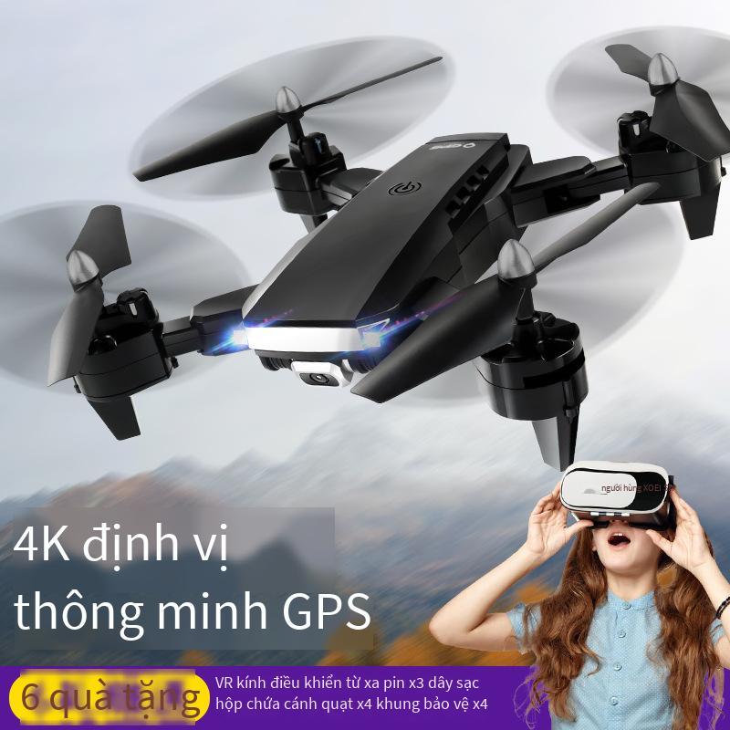 Giao Hàng Nhanh S760 Gấp Gọn Định Vị GPS Máy Bay Trực Thăng Điều Khiển Từ Xa Áp Suất Không Khí Chiều Cao Cố Định Trẻ Em Máy Bay Đồ Chơi Điều Khiển Từ Xa Quay Phim 4K HD