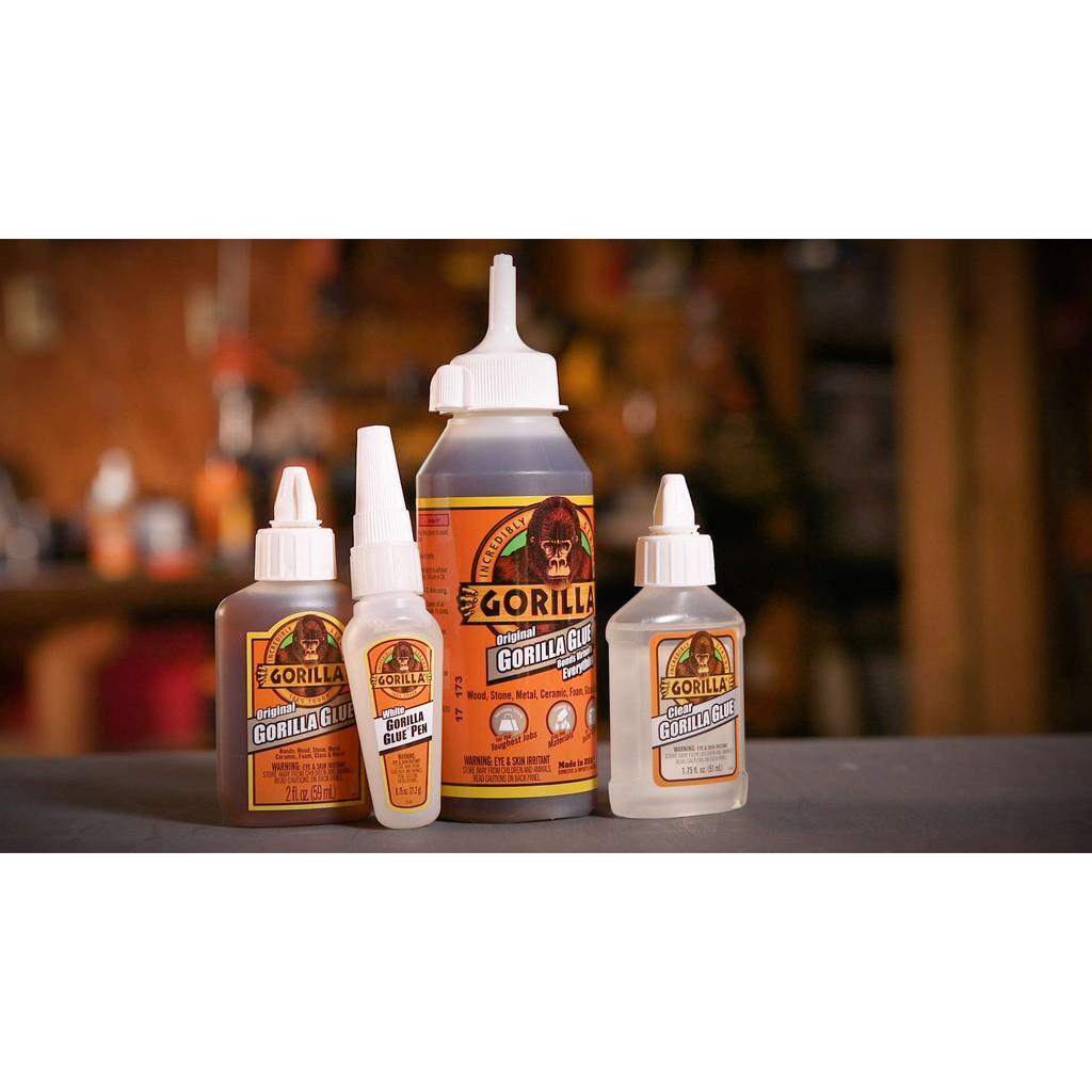 Keo Dán Original Gorilla Glue Thương Hiệu Mỹ Không Thấm Nước, Không Bong Khi Tiếp Xúc Nhiệt Độ, Dán Mọi Vật Liệu 532ml