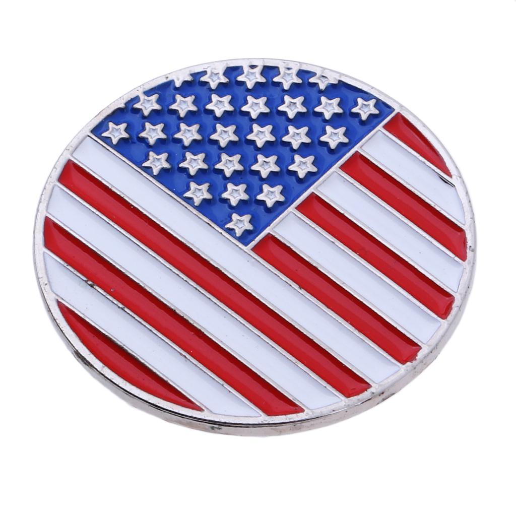 Golf Club Ball Marker and Golf Hat Clip - Perfect Gift for Men Women Golfer