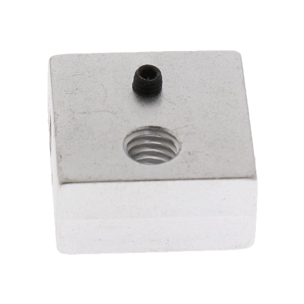 M6 6mm Extruder Hotend Nozzle Throat Heater Block for   3D Printer