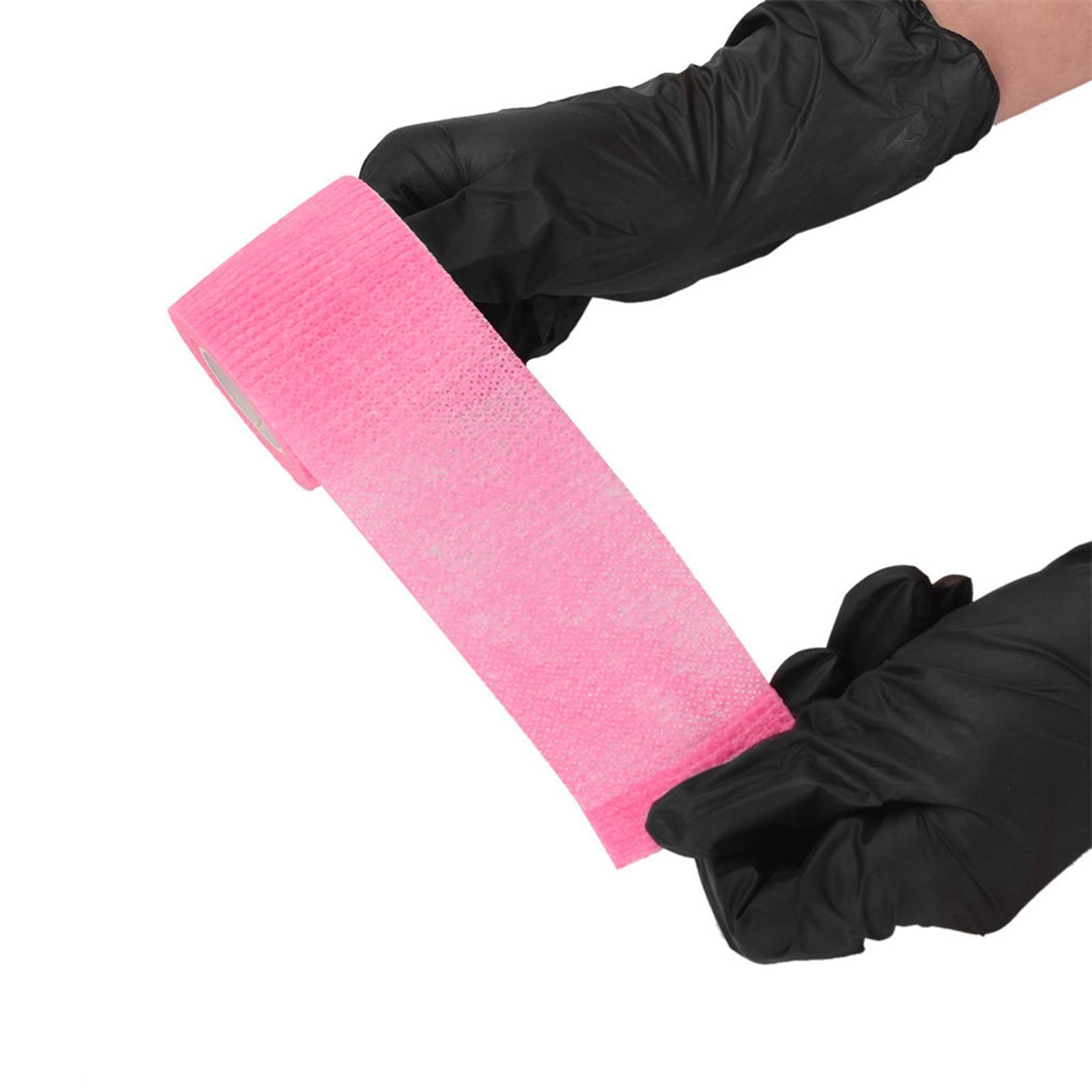 5Pcs Self Adhesive Bandage Wrap, Disposable Athletic Cohesive Bandage Movement Sports Tape for Sprains Swelling Sports Injury Protection