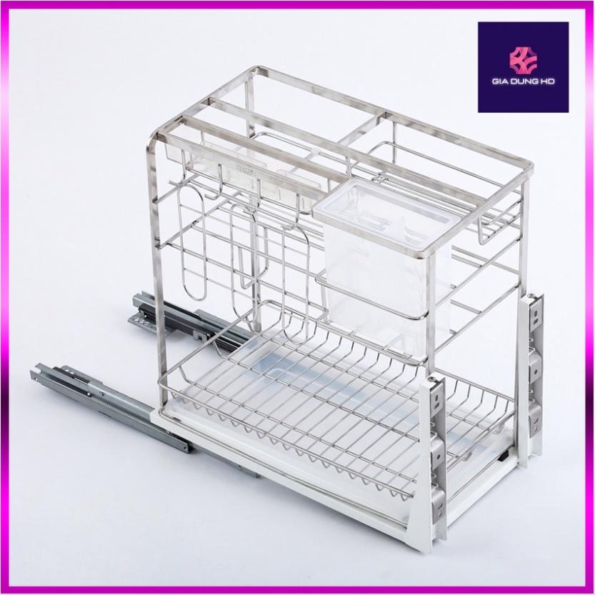 Giá đựng dao thớt và gia vị inox 304 FREE SHIP giá để đồ nhà bếp đa năng dùng dựng dao, thớt, nắp vung, đũa