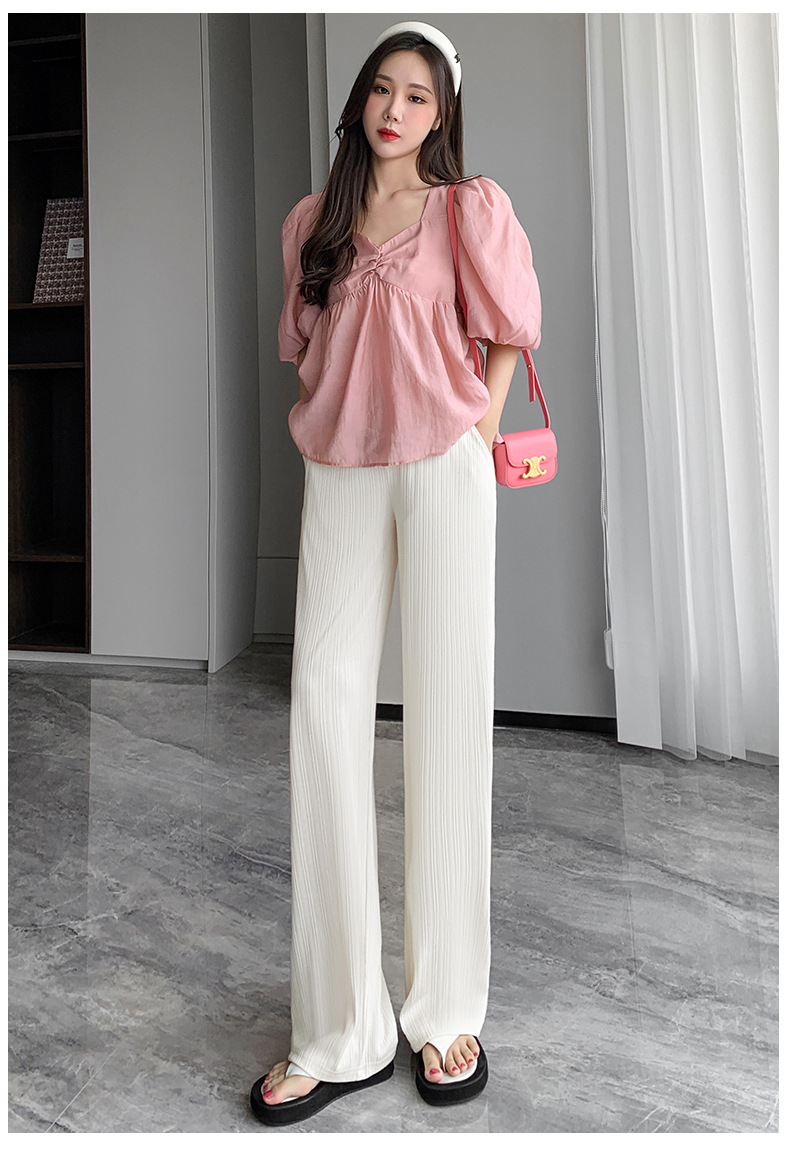 QUẦN BẦU XUÔNG VẢI CHẤT THUN TĂM DỆT KIM QBS1405
